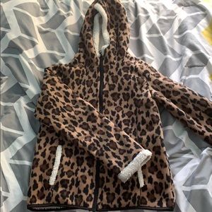 Girls cheetah jacket